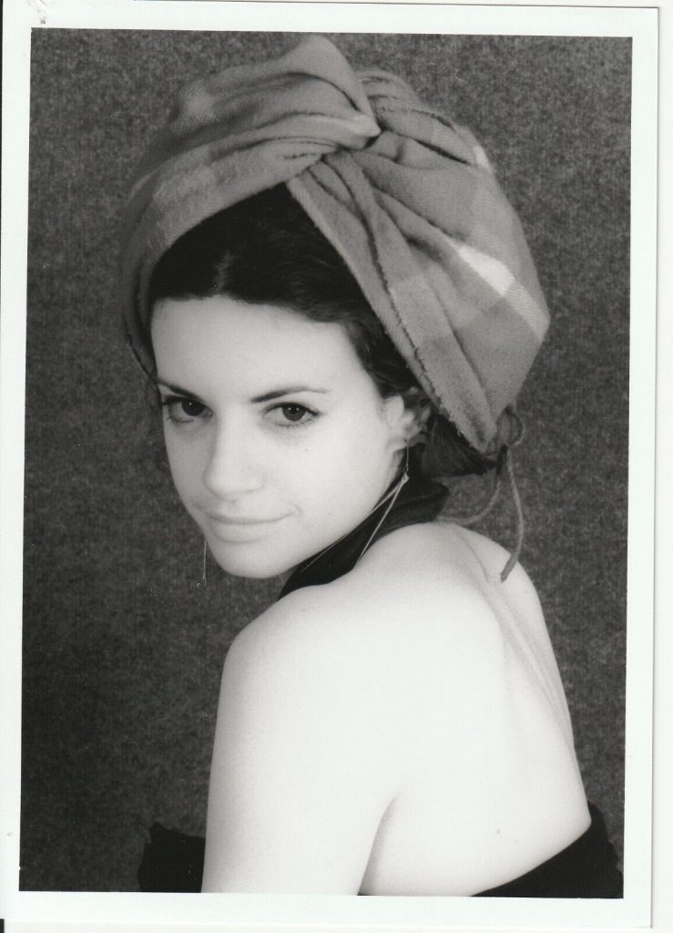 PHOTO argentique artistique portrait femme pinup NOIR ET BLANC format 13X18 1980