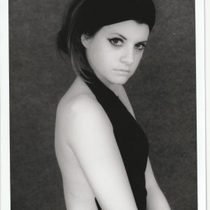 PHOTO argentique artistique portrait femme pinup NOIR ET BLANC format 13X18 1980