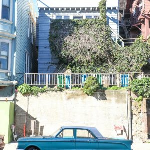 Tirage photo SAN FRANCISCO VOITURE  COULEUR Format 45x60cm