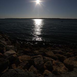 Tirage photo argentique Cap Ferret Soleil sur le bassin d'Arcachon 20X30cm