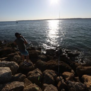 Tirage photo argentique Cap Ferret Soleil sur le bassin d'Arcachon 20X30cm
