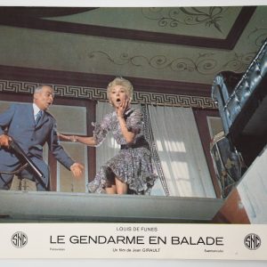 PHOTO Cinéma LOBBY CARDS Le gendarme en balade	23X30cm	1970 Louis de Funes