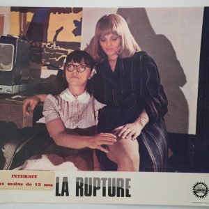 PHOTO France	Cinéma LOBBY CARDS LA RUPTURE	23X29cm Catherine Rouvel