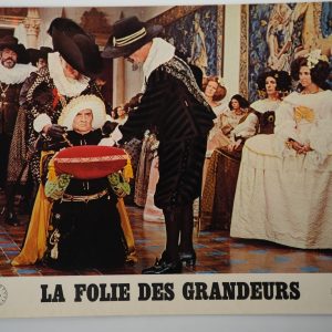 PHOTO Cinéma LOBBY CARDS La folie des grandeurs	22X28cm	1970 Louis de Funes
