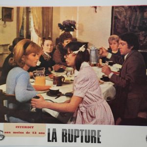 PHOTO France	Cinéma LOBBY CARDS LA RUPTURE	23X29cm Stéphane Audran , CASSEL