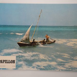 PHOTO Cinéma LOBBY CARDS PAPILLON	 22X28cm	1970 Steve McQueen