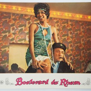 PHOTO Cinéma LOBBY CARDS BOULEVARD DU RHUM	23X28cm	1970 VENTURA LINO