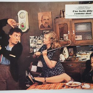 PHOTO Cinéma LOBBY CARDS une belle fille comme moi	22X28cm	1970