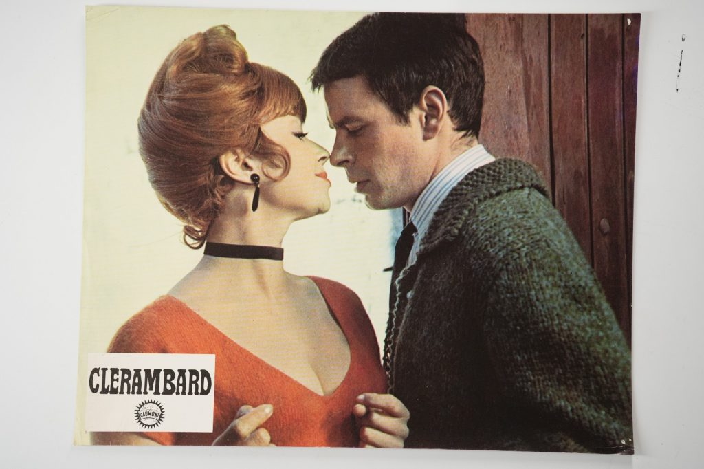 PHOTO Cinéma LOBBY CARDS Clérambard 23X30cm 1970 Dany Carrel