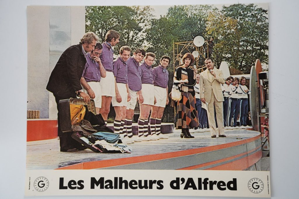 PHOTO Cinéma LOBBY CARDS Les malheurs d'Alfred	21X28cm 1970 Pierre Richard