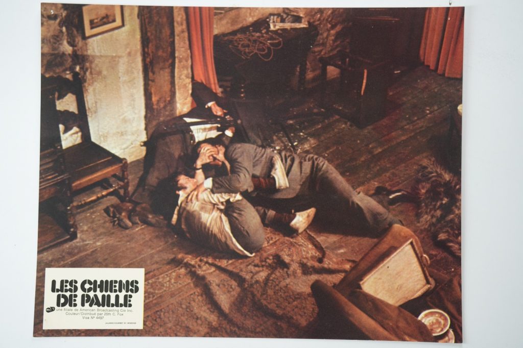 PHOTO Cinéma LOBBY CARDS LES CHIENS DE PAILLE 22X28cm 1970 Hoffman