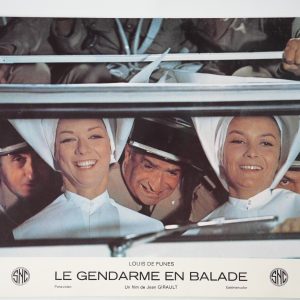 PHOTO Cinéma LOBBY CARDS Le gendarme en balade	23X30cm	1970 Louis de Funes