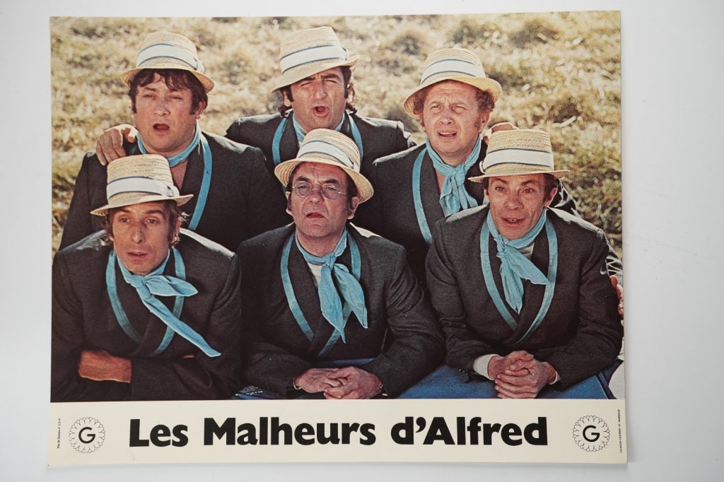 PHOTO Cinéma LOBBY CARDS Les malheurs d'Alfred	21X28cm 1970 Jean Carmet