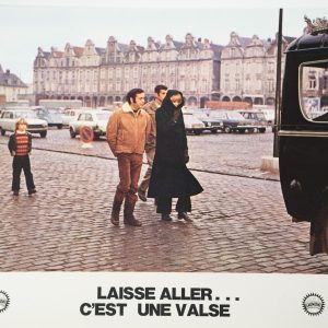 PHOTO Cinéma LOBBY CARDS LAISSE ALLER C'EST UNE VALSE	22X26cm	1970 Mireille Darc