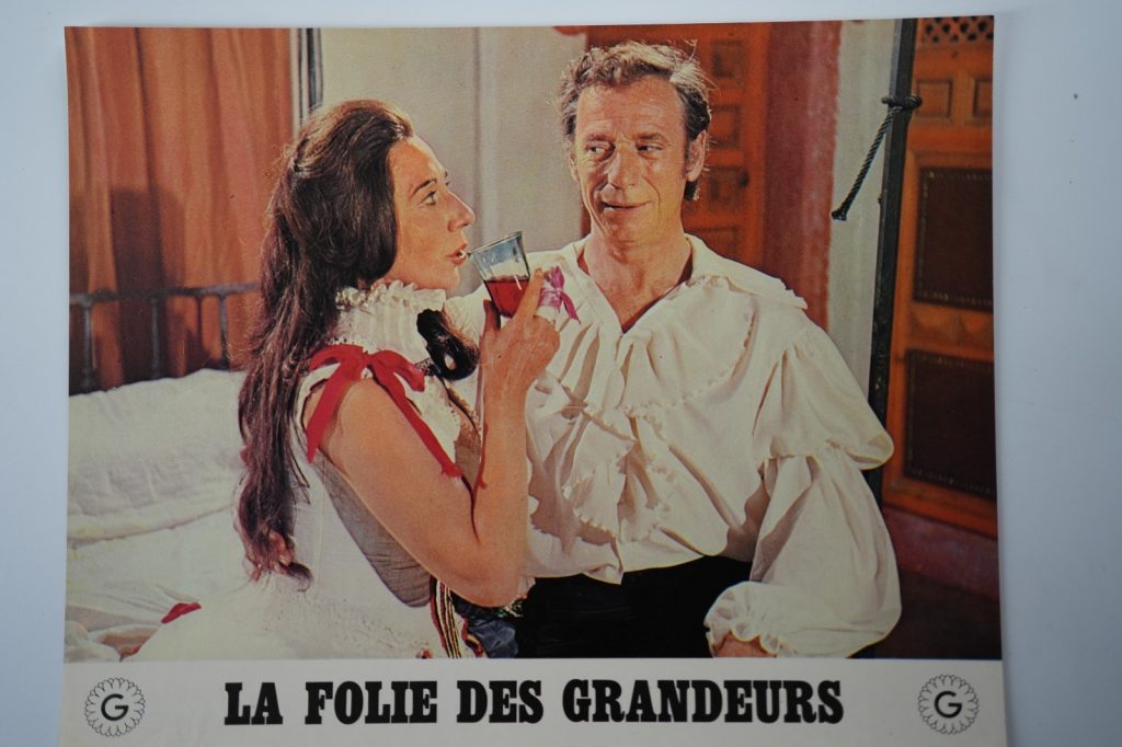 PHOTO Cinéma LOBBY CARDS La folie des grandeurs 22X28cm 1970 Yves Montand