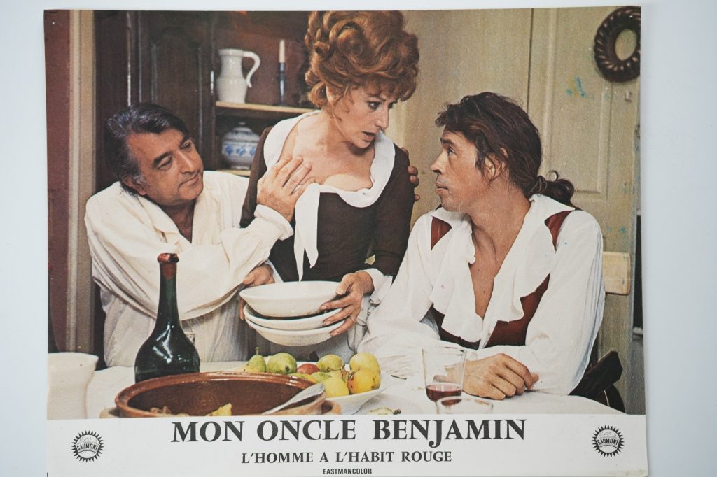 PHOTO Cinéma LOBBY CARDS mon oncle benjamin	22X28cm	1960 Jacques Brel
