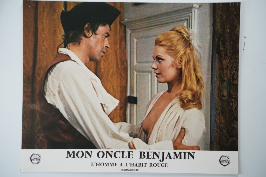 PHOTO Cinéma LOBBY CARDS mon oncle benjamin	22X28cm	1960 Jacques Brel