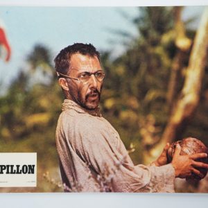 PHOTO Cinéma LOBBY CARDS PAPILLON	 22X28cm	1970 Dustin Hoffman
