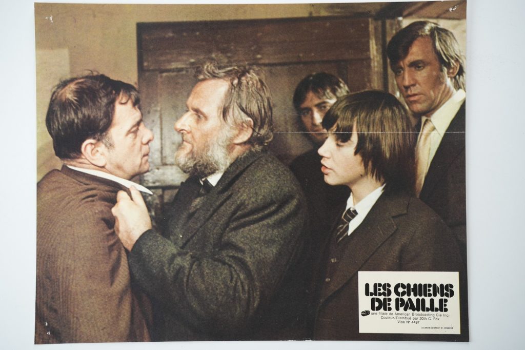 PHOTO Cinéma LOBBY CARDS LES CHIENS DE PAILLE 22X28cm 1970