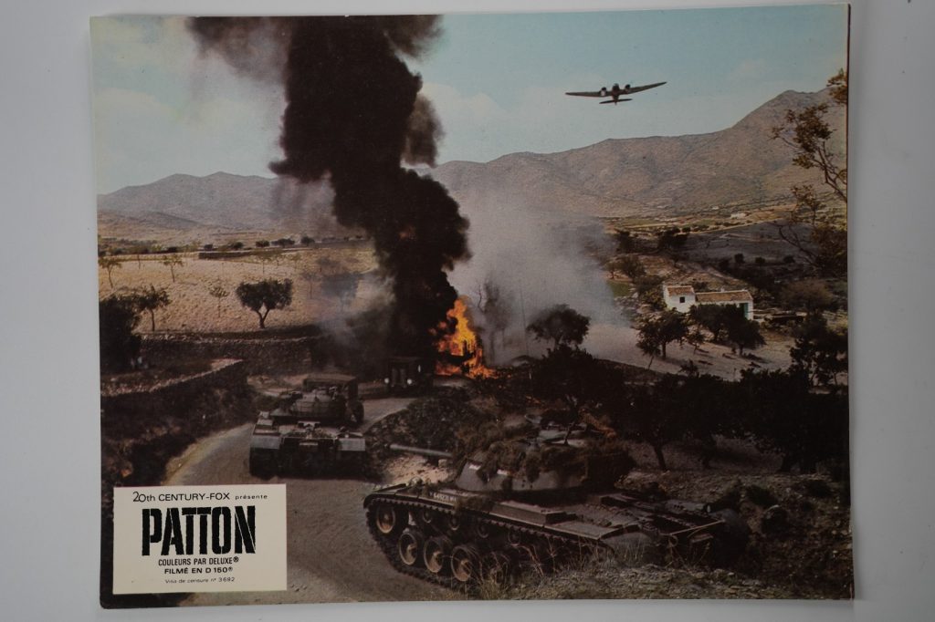 PHOTO Cinéma LOBBY CARDS Patton 	23X28cm	1970