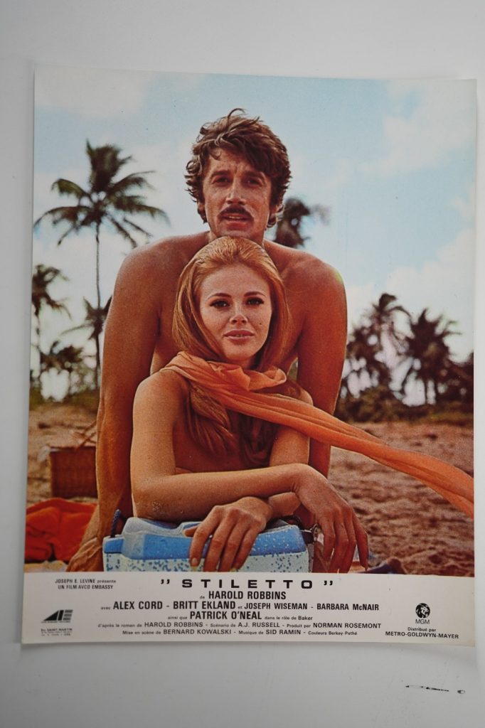 PHOTO Cinéma LOBBY CARDS STILETTO 23X29cm 1970