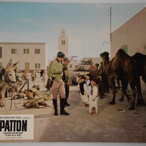 PHOTO Cinéma LOBBY CARDS Patton 	23X28cm	1970