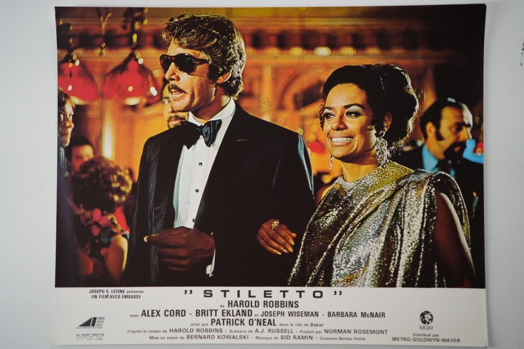 PHOTO Cinéma LOBBY CARDS STILETTO 23X29cm 1970