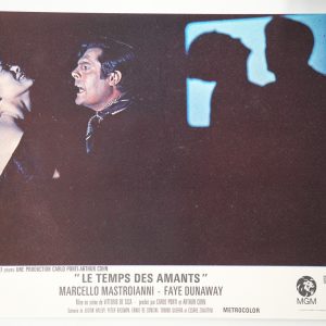 PHOTO Cinéma LOBBY CARDS Le temps des amants	23X28cm	1960 Mastroianni