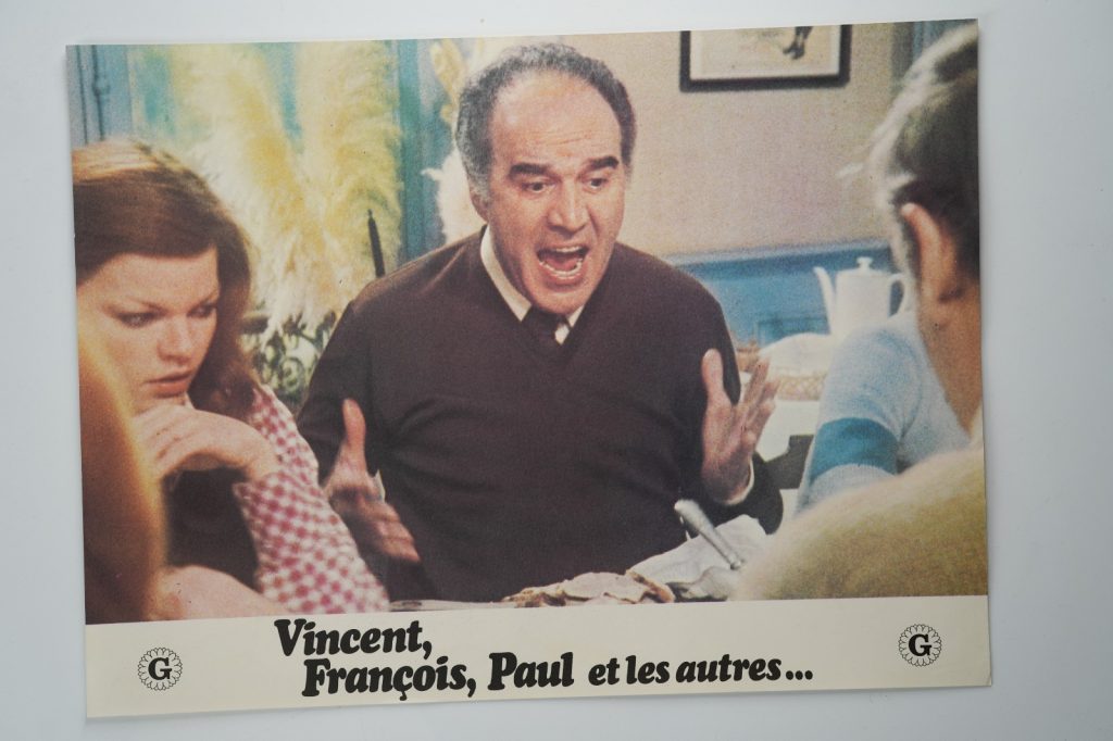 PHOTO Cinéma LOBBY CARDS Vincent, François, Paul et les autres 22X30cm 1970