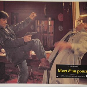 PHOTO Cinéma LOBBY CARDS mort d'un pourri	23X29CM	1970 Alain Delon
