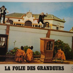 PHOTO Cinéma LOBBY CARDS La folie des grandeurs	22X28cm	1970 Yves Montand