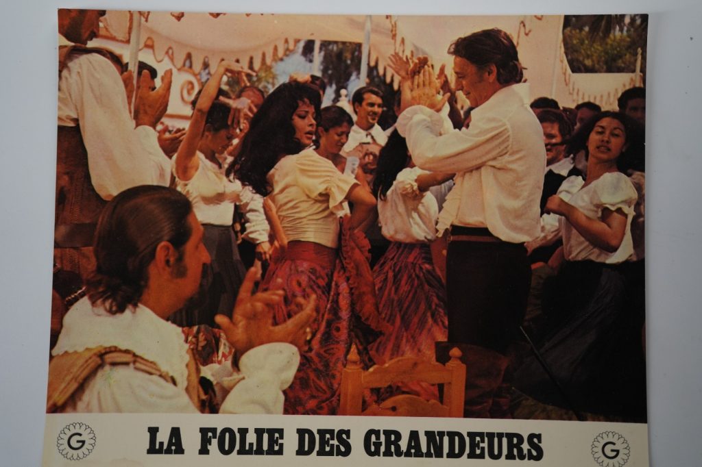 PHOTO Cinéma LOBBY CARDS La folie des grandeurs 22X28cm 1970 Yves Montand