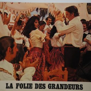 PHOTO Cinéma LOBBY CARDS La folie des grandeurs	22X28cm	1970 Yves Montand