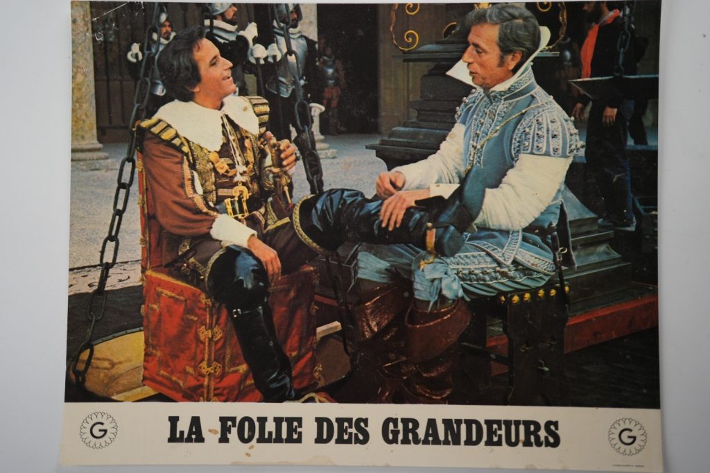 PHOTO Cinéma LOBBY CARDS La folie des grandeurs 22X28cm 1970 Yves Montand