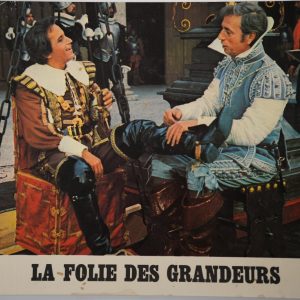 PHOTO Cinéma LOBBY CARDS La folie des grandeurs	22X28cm	1970 Yves Montand