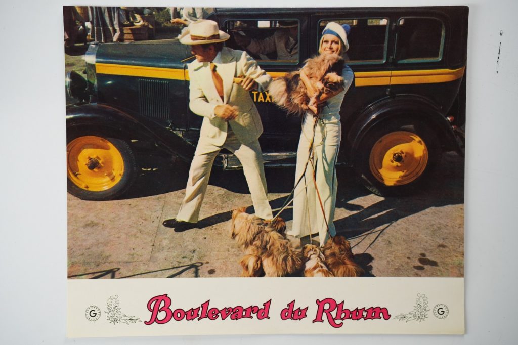 PHOTO Cinéma LOBBY CARDS BOULEVARD DU RHUM 23X28cm 1970 VENTURA BARDOT