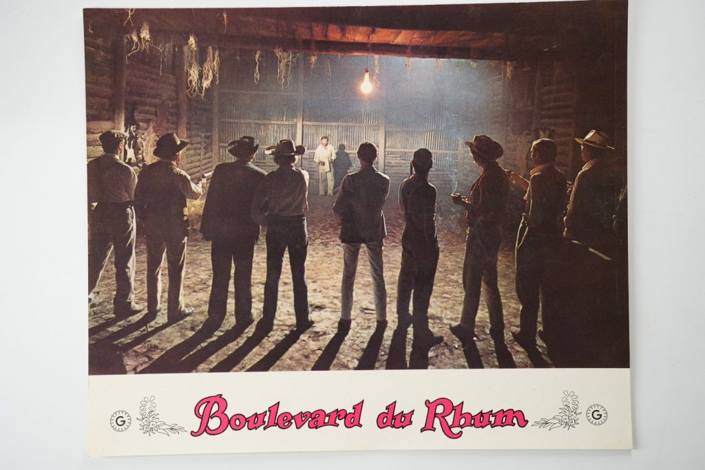 PHOTO Cinéma LOBBY CARDS BOULEVARD DU RHUM 23X28cm 1970 VENTURA LINO