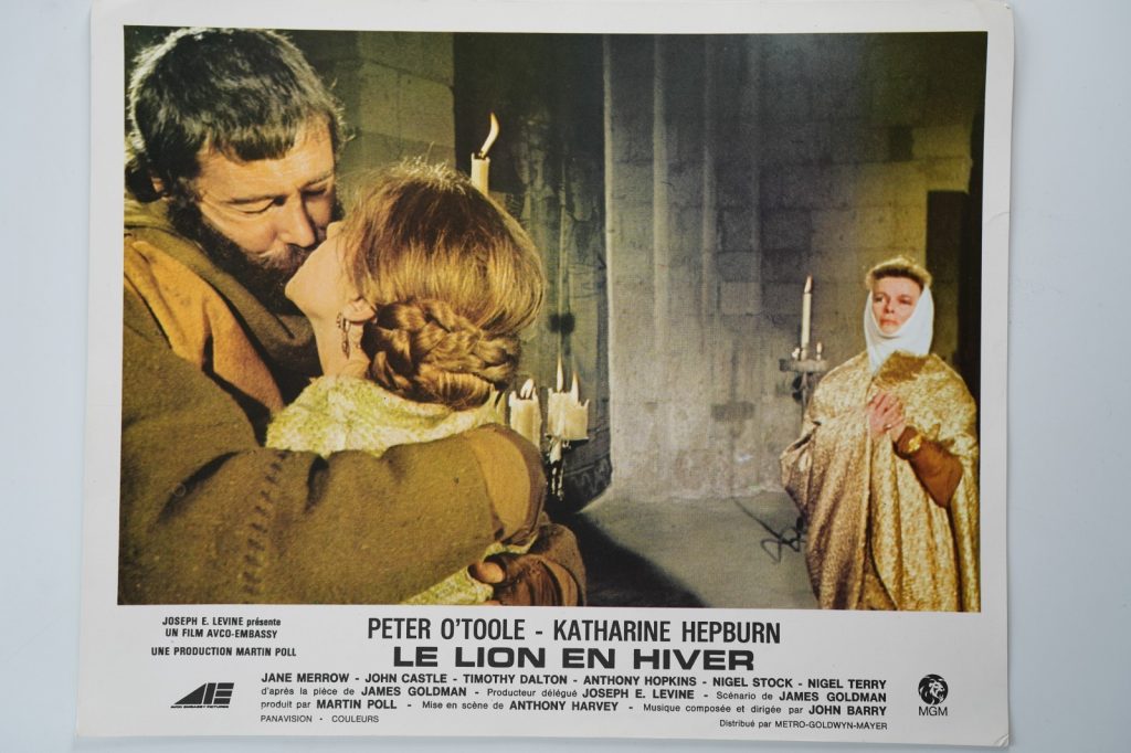 PHOTO Cinéma LOBBY CARDS Le Lion en hiver (The Lion in Winter) 24X30cm 1970