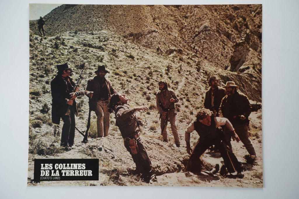 PHOTO Cinéma LOBBY CARDS Les Collines de la terreur (Chato's Land) 22X28cm 1970
