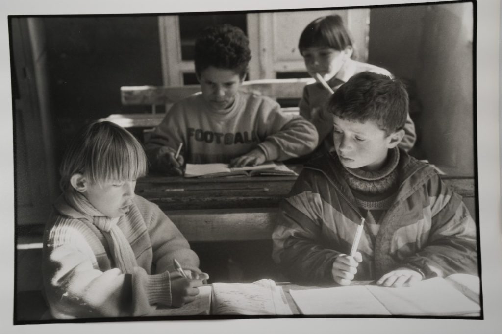 PHOTO Argentique reportage en Roumanie 18X24cm 1990 Olivier Culmann