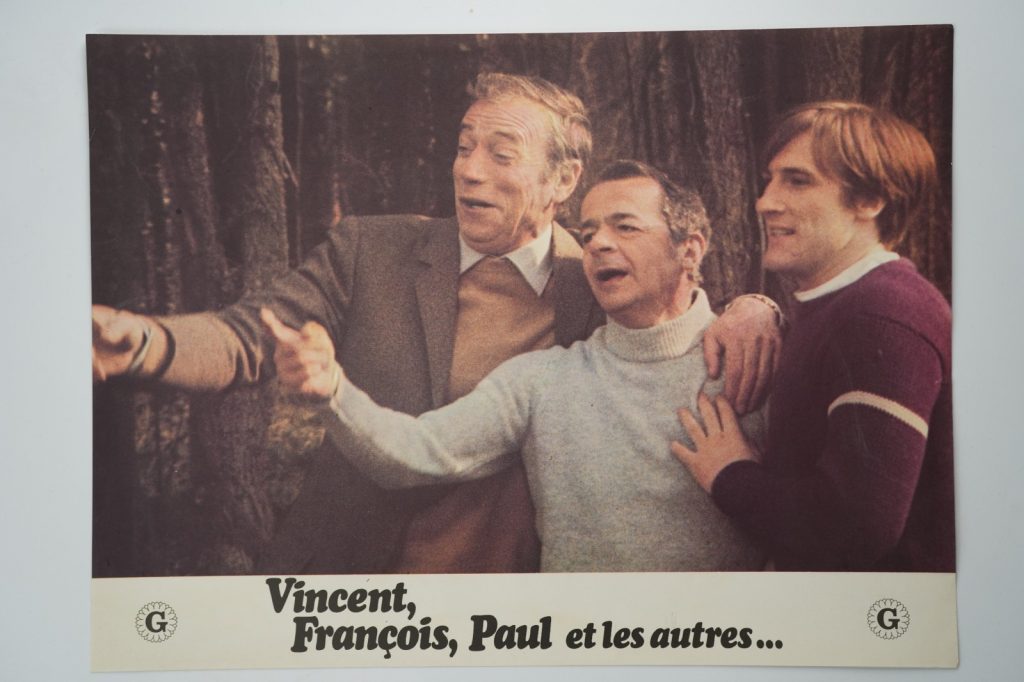 PHOTO Cinéma LOBBY CARDS Vincent, François, Paul et les autres 22X30cm 1970