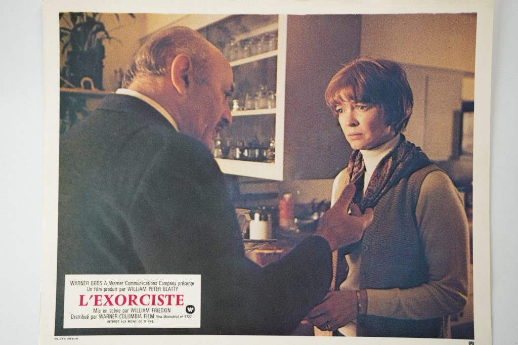 PHOTO Cinéma LOBBY CARDS L'EXORSISTE 24X30cm 1970