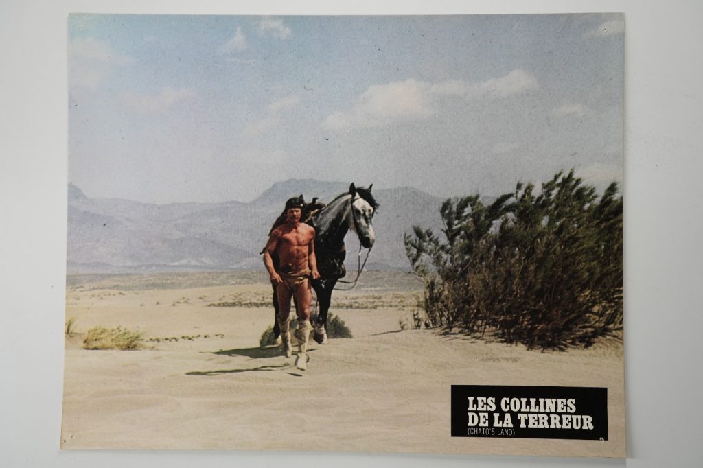 PHOTO Cinéma LOBBY CARDS Les Collines de la terreur (Chato's Land) 22X28cm 1970