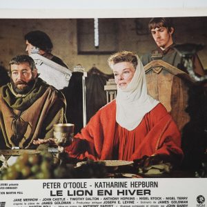 PHOTO Cinéma LOBBY CARDS Le Lion en hiver (The Lion in Winter) 24X30cm 1970