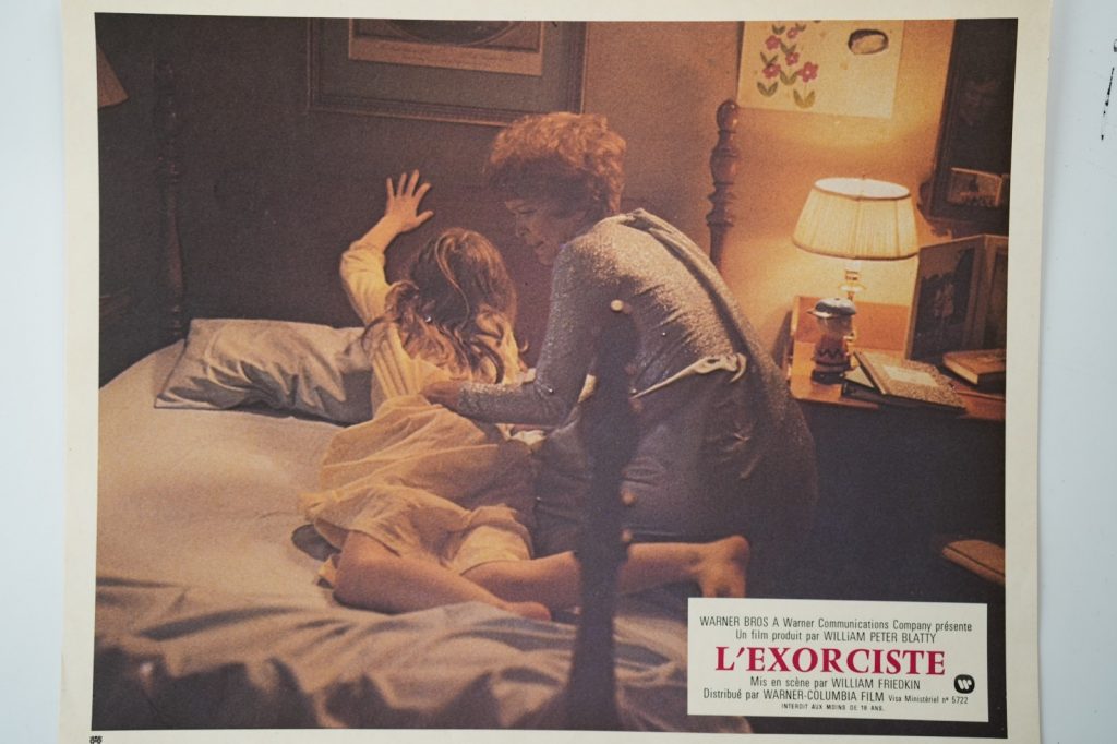 PHOTO Cinéma LOBBY CARDS L'EXORSISTE 24X30cm 1970
