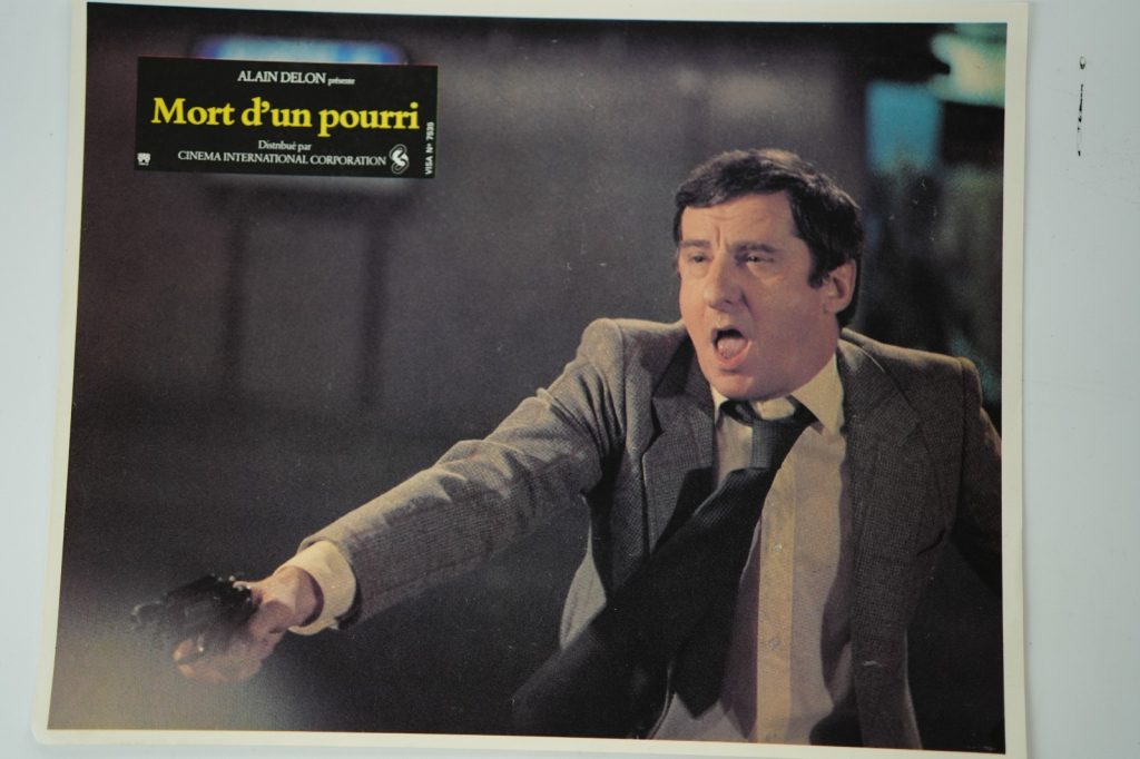 PHOTO Cinéma LOBBY CARDS mort d'un pourri	23X29CM	1970