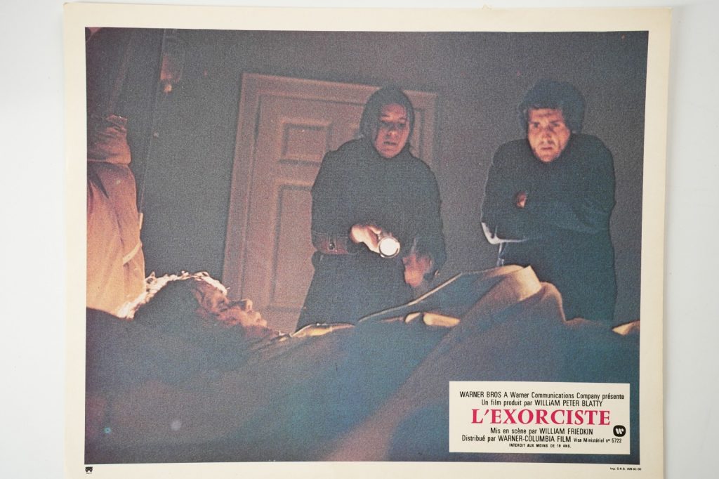 PHOTO Cinéma LOBBY CARDS L'EXORSISTE 24X30cm 1970