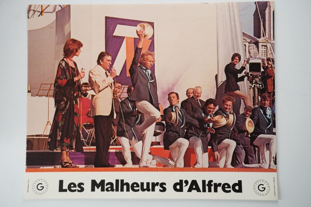 PHOTO Cinéma LOBBY CARDS Les malheurs d'Alfred 21X28cm 1970 Pierre Richard Mondy