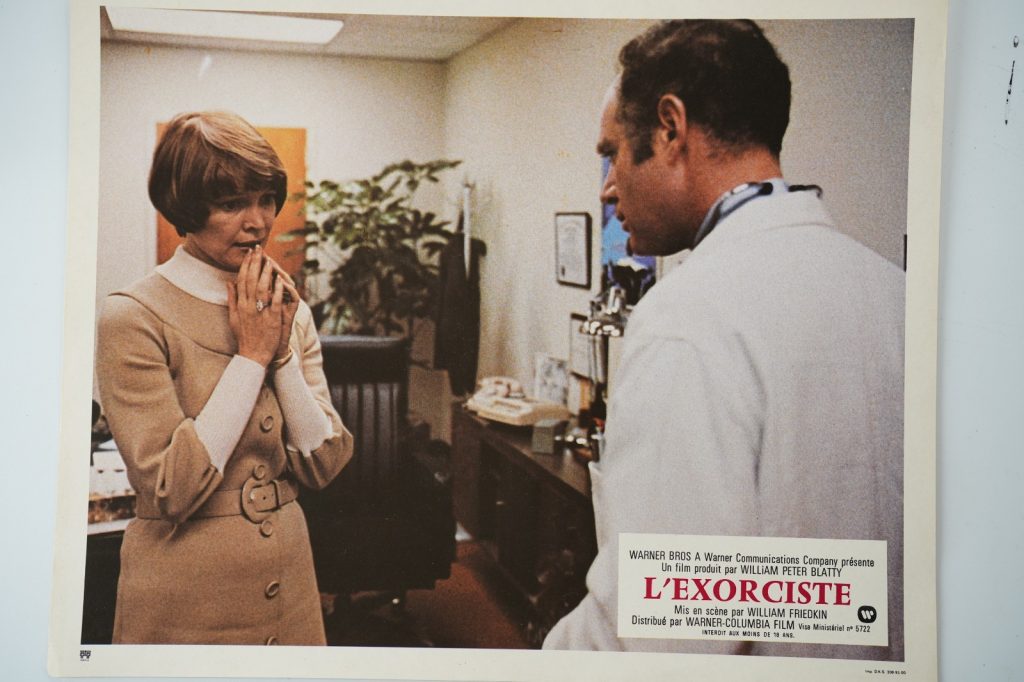 PHOTO Cinéma LOBBY CARDS L'EXORSISTE 24X30cm 1970