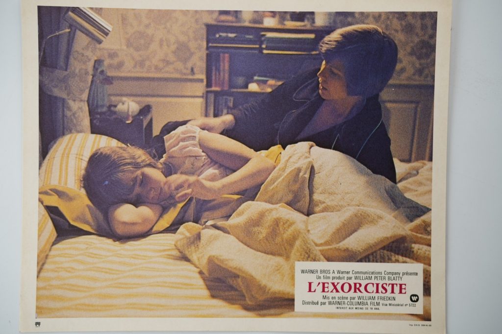 PHOTO Cinéma LOBBY CARDS L'EXORSISTE 24X30cm 1970